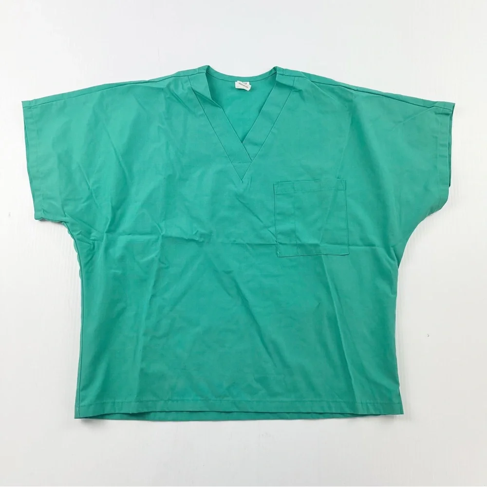 Green Medical Scrubs Unisex Halloween Doctor Nurse Costume Youth Boys Girls